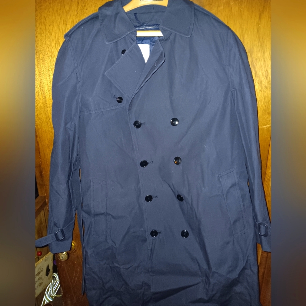 Men's Coat All Weather w/ Removable Liner Air Force 42R
